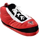 FOCO Atlanta Falcons Wrapped Logo Sneaker Slipper Medium
