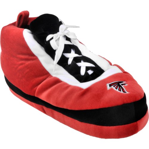FOCO Atlanta Falcons Wrapped Logo Sneaker Slipper Medium
