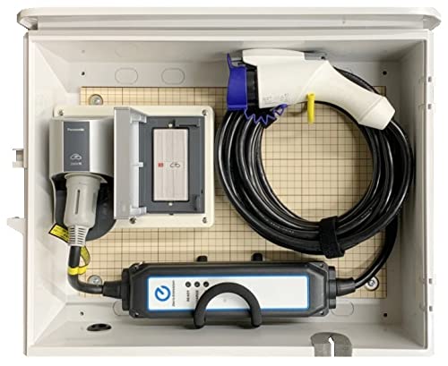 Amazon.co.jp: EV・PHEV用 充電ケーブル収納ボックス スイッチ付 D