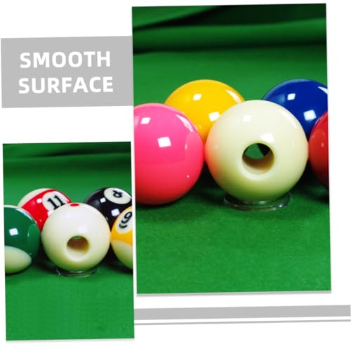 Boule de billard blanche Toyvian bille entraînement de remplacement table
