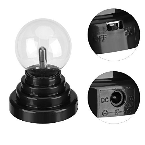 Plasma Ball Plasma Fulmini e Scariche Elettriche Luce Magic USB Plasma Ball Lampo della Sfera Magica Luce Sfera Lampada al Plasma USB della Luce - Image 3