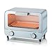 Oven Forno tostapane da appoggio a convezione Multifunzione, Forno tostapane 9L, Porta in Vetro temperato, 800 Watt di Potenza, Include teglia da Forno, tostapane