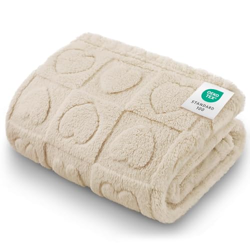 Luciphia Small Dog Blanket Washable Pet Bed Cover Soft Fluffy Puppy Blanket with Premium Fleece...
