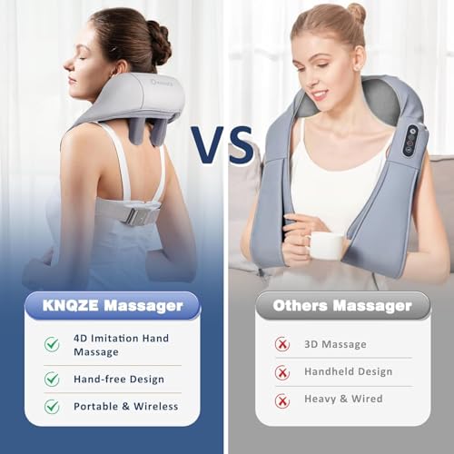 SELLASTIC Neck and Back Massager, Neck Massager with Heating, Body Massager for Body Aches and Pains Relief, Electric Wearable 5D Cervical Neck Massage Machine for Deep Tissue Neck, Back, Shoulders, Waist and Legs - 6 Month Warranty - Image 8