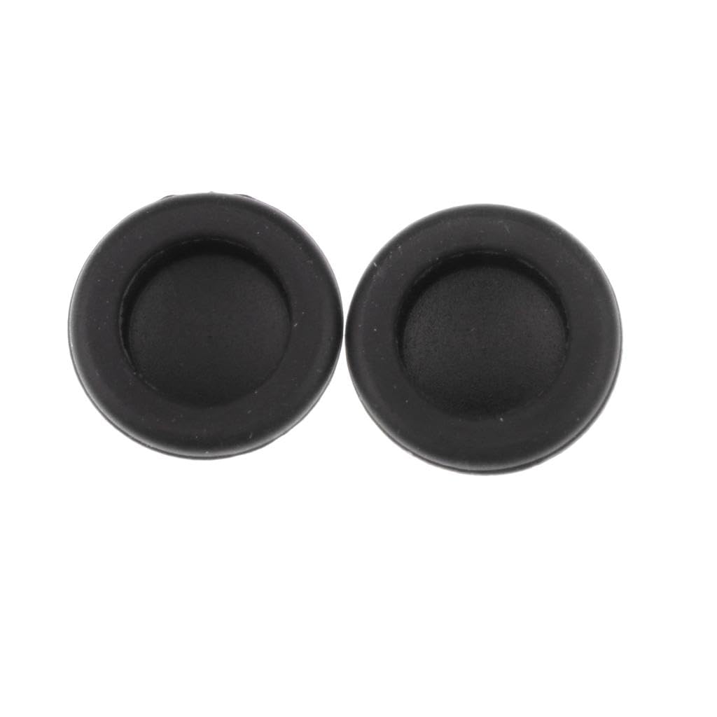 1 Pair Thumb Stick Slilicone Caps for Switch Game Controller Black-image-16