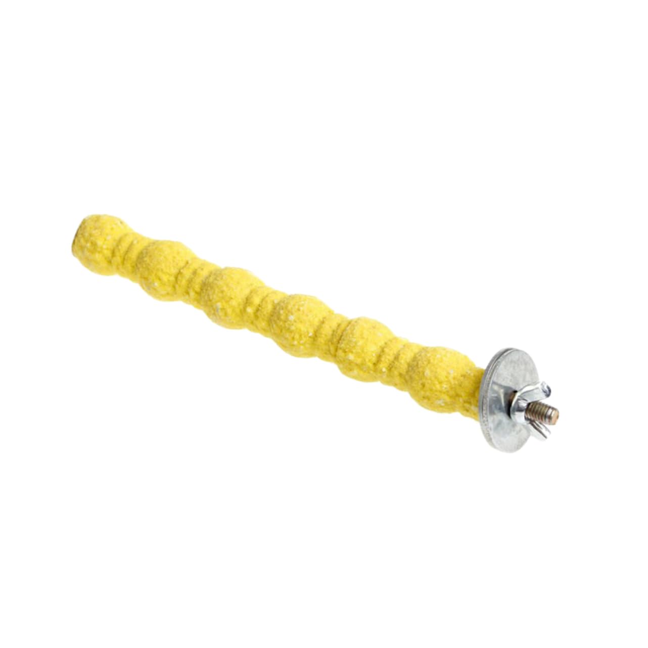 Mipcase Bird Cage Grinding Platform Parrot Play Stand Chewing Toys 25cm Random Perch Stand for Pet Birds