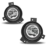 AUTOWIKI Fog Lights For Ford Ranger 2001-2003 Fog Light Assembly 2PCS OEM Replacement Fog Lamps