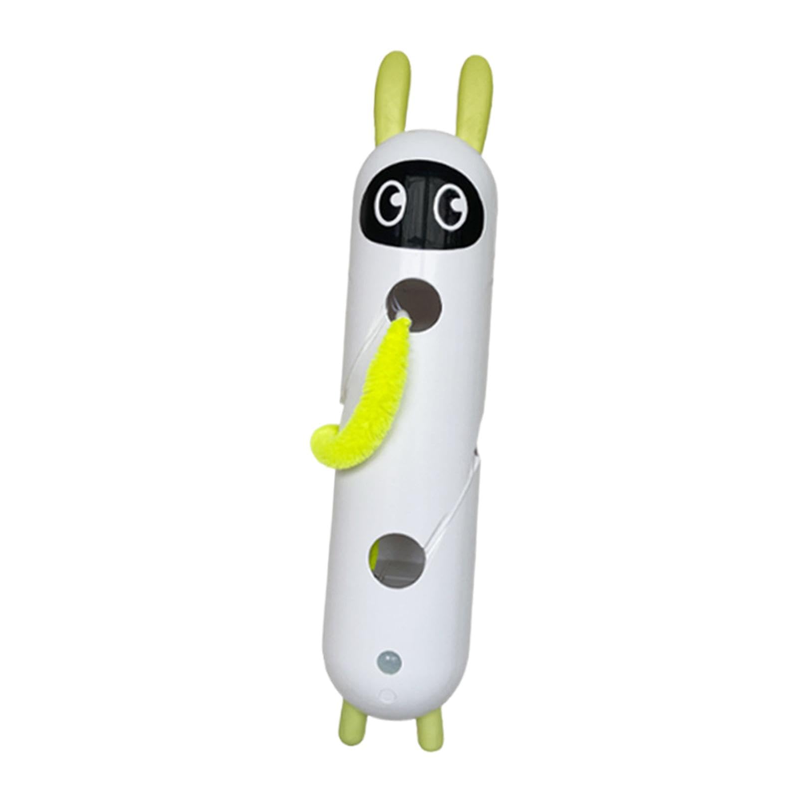 Qianly Jouet Interactif Intelligent pour Chat, Ventouse, Simulation de Taquinerie pour Chaton et Petits Chats, Exercice