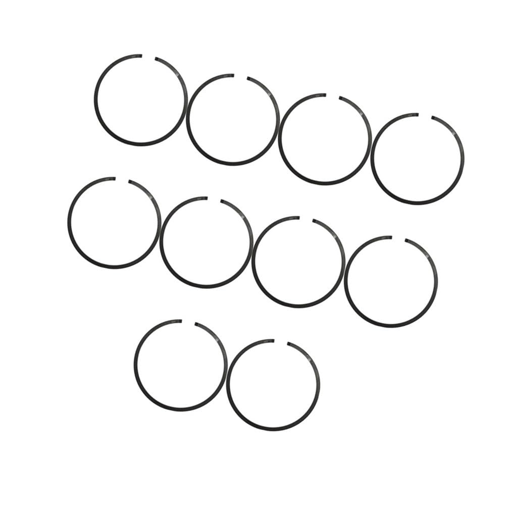 Oglozabp One Color 10Pcs 41Mm X 1.5Mm Piston Ring Fit For 350 351 352 370 371 390 401 420 Chainsaws Garden Accessories