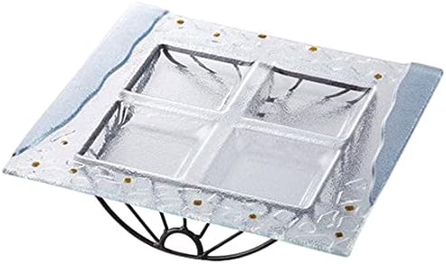 Set of 10 Waterside Partition Dishes (Hardware Included) 11.8 x 11.8 x 3.0 inches (30 x 30 x 7.5 cm), 41.1 oz (1,400 g), Buffet & Buffet, Hotels, Restaurants, Western Tableware, Restaurants,