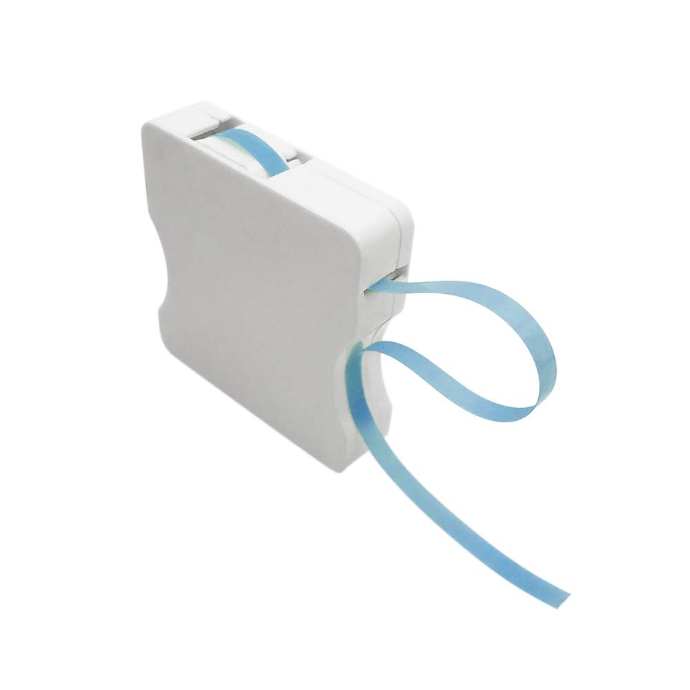 Anself Dental Polishing Strip 4mm Resin Tooth Interdental Sanding Grinding Whitening Teeth Surface Dentistry Lab Supplie (1Roll/Box Blue)