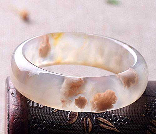 Image of Natural Agate Bracelet Bangle With Gift Box Free