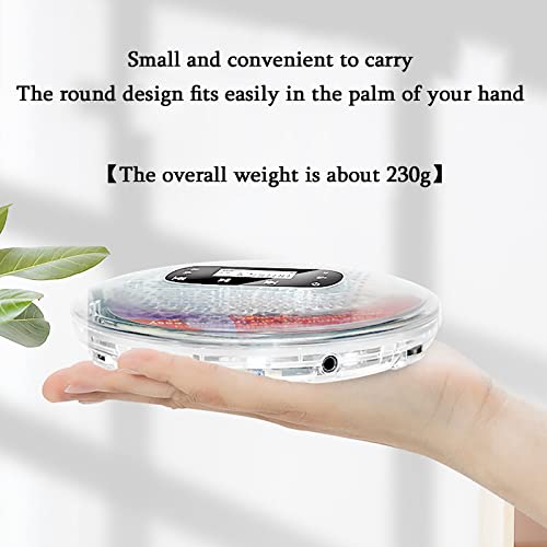 Lecteur CD Bluetooth intelligent au design transparent épuré et moderne - 8