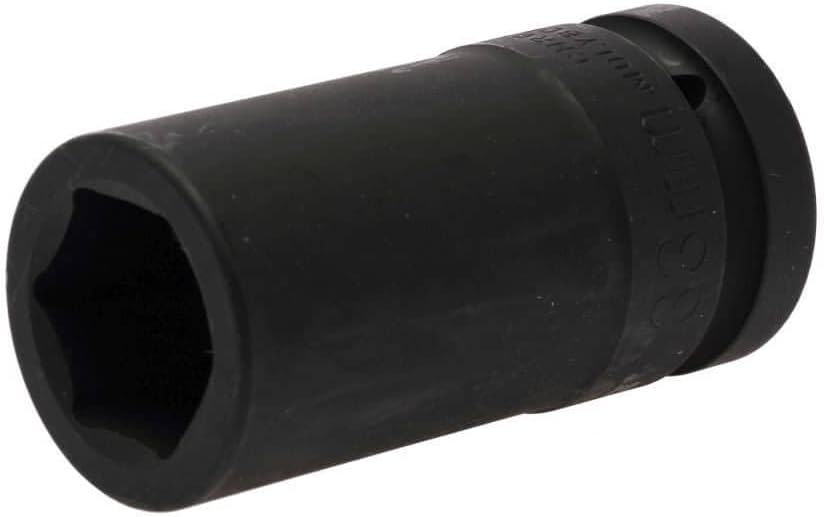 Teng Tools 33MM 1 Inch Drive 6 Point Metric Deep Chrome Molybdenum Impact Socket | Mechanic Tool | Hand Tool - 910633R