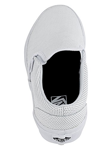 Vans Vans Unisex Trainers Low-Top Sneakers, White Perf Leather White, 6.5 US Women