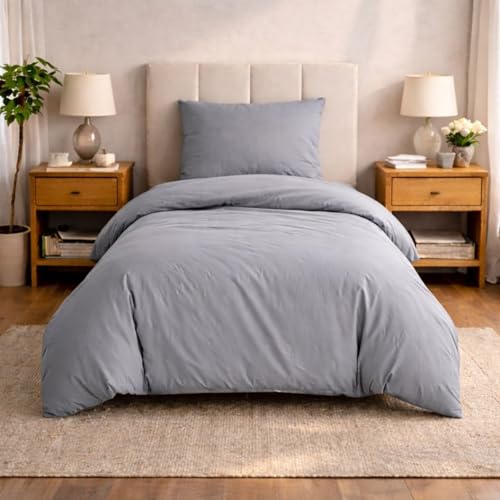 Komfortec Premium Superweiches Bettwäsche 2teilig 155x220 cm Bettbezug +...