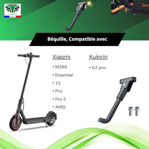 M365Lyon Ständer für Xiaomi M365, M365Pro, Pro2, Essential und 1S, Schwarz