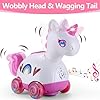 41aqmoahqvl - Unicorn Baby Toys 6-12 Months - Press & Go Musical Light Infant Baby Crawling Baby Toys 12-18 Months, Tummy Time Toys for 1 Year Old Boy Gifts Girl Toddlers Christmas Stocking Stuffers Age 1-2