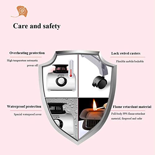 Asciugatrice, Stendibiancheria Elettrico Portatile A 2 Livelli Capacità 33 Libbre Asciugatrice Pieghevole A Risparmio Energetico PTC Asciugatura Rapida Ed Efficiente Timer Automatico Digitale, 1000 W - Image 8