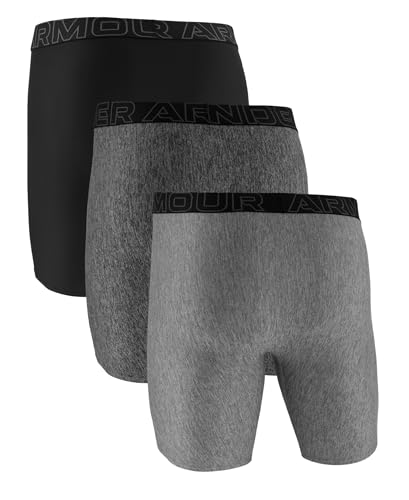 Boxeur ajusté homme Under Armour Performance Tech 9" lot de 3 caleçons longs respirants