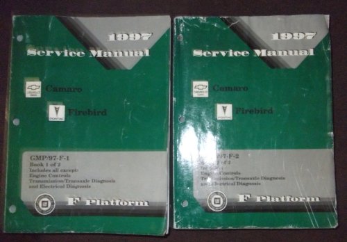 1997 Chevy Chevrolet CAMARO Z28 SS RS Service Shop Repair Manual Set FACTORY OEM (2 volume service manual set.)