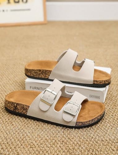 Image of layasa Women Flip Flop| Lightweight & Stylish Cushioned Slides | Adjustable Buckle Strap | Comfortable, Anti-Skid Flip Flops | Sandals