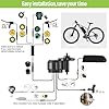 BAFANG BBS02B 36V/48V 500W Mid Drive Kit 48V Ebike Motor with DIY LCD Bafang Display/Controller Electric Bikes Conversion kit for 68-73mm BB Mountain Bike #2