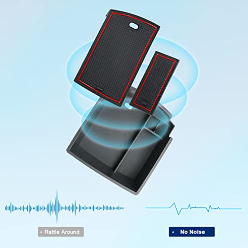 RUIYA Central Console Box Bracciolo su Misura per