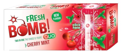 Fresh Bomb Duo Cherry Mint Click Hülsen (5x 100)