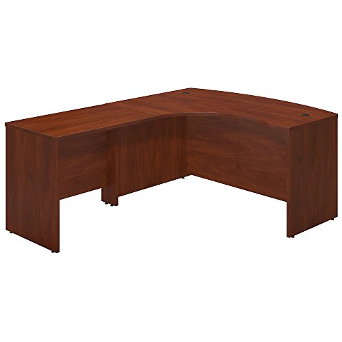 Bush Business Furniture Series C Elite 60W x 43D Left Hand Bowfront Desk Shell with 36W Return