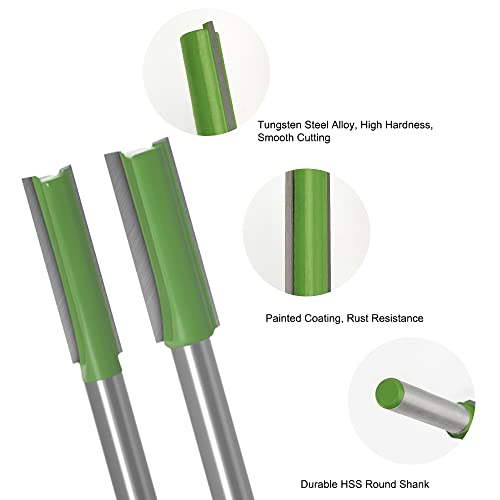 WHC 7 Pezzi Gambo Fresa per Scanalature Legno a