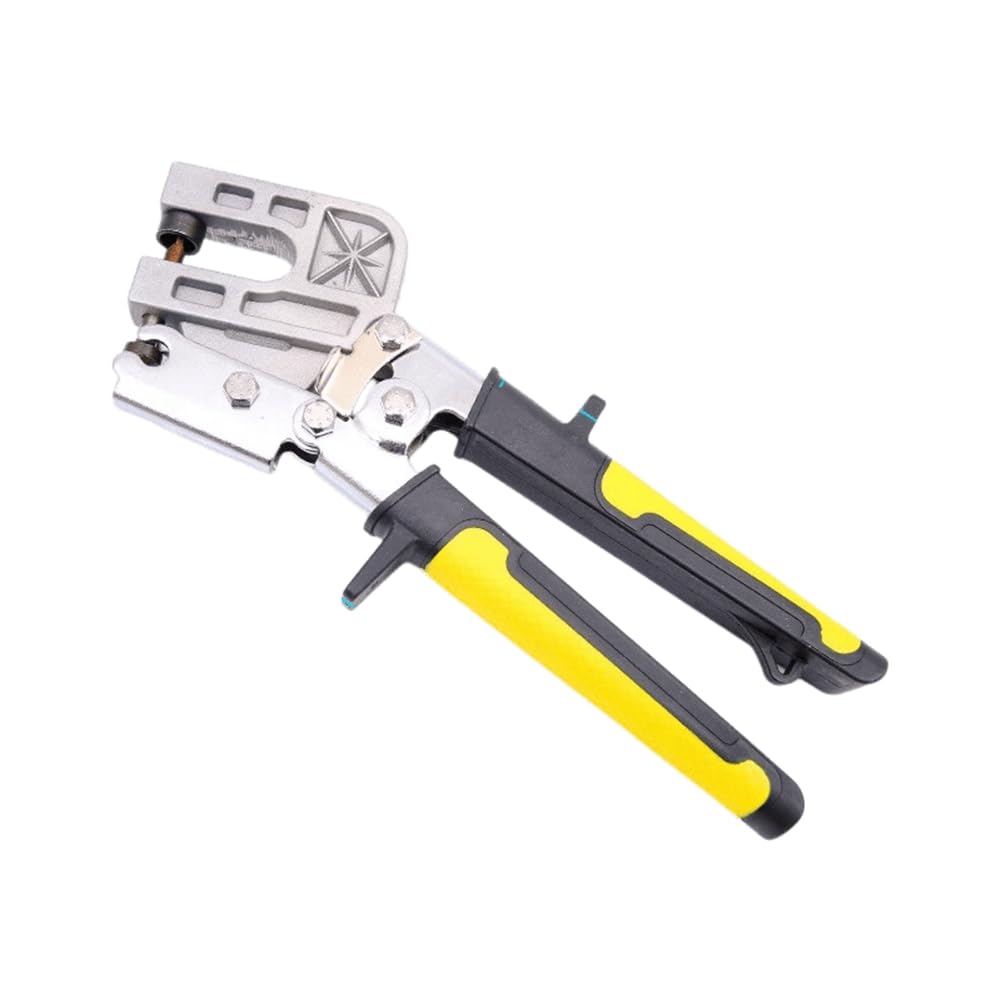 Ctrlzs Drywall Tools, Steel Stud Crimper Pliers Punch Lock Framing Fastening Crimping Keel Riveting Clamps Crimping Pliers B