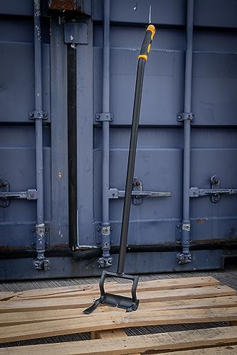 Roughneck Palletlift 43 inch (lengte 1100 mm, breekijzer voor sloopwerkzaamheden + pallets, grote bekkenafstand speciaal voor pallets, spijkers, gepoedercoat) 484140 - Afbeelding 3