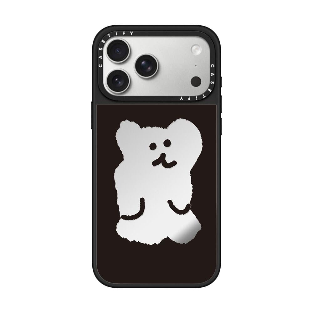 CASETiFY iPhone17promax ミラーケース ブラックバンパー Amazon.co.jp: CASETiFY ミラー iPhone 17 Pro Max ケース [鏡面
