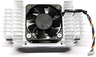 AUVIDEA 29052 Heat Sinks Silver Aluminum heatsink and Fan for The Jetson TX1/TX2 (dev kit Version) Type: Cooler Master DCV-01672-N2-GP