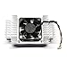 AUVIDEA 29052 Heat Sinks Silver Aluminum heatsink and Fan for The Jetson TX1/TX2 (dev kit Version) Type: Cooler Master DCV-01672-N2-GP