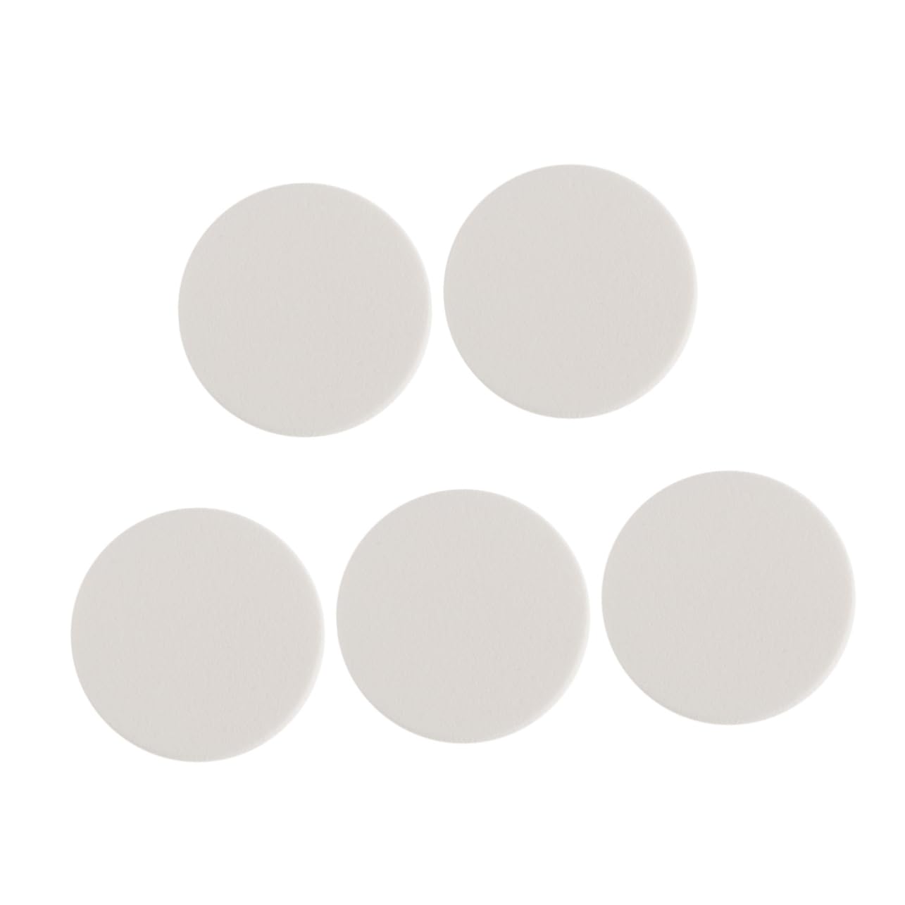 SOESFOUFU Pcs Round Latex Makeup Puff Soft Cotton Sponge for Face Foundation Powder Blending for Travel