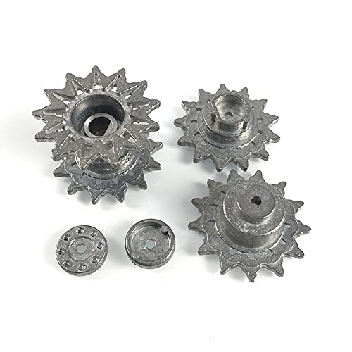 Heng Long US in Stock, RC Tank Metal Sprockets Driving Wheels for 1/16 USA M4A3 Sherman RC Tank...