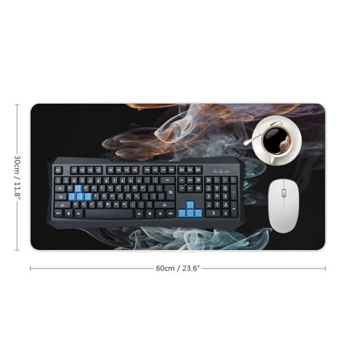 Psychedelic Smoke Desk Pad Large Office Desk Mat miniatura 2