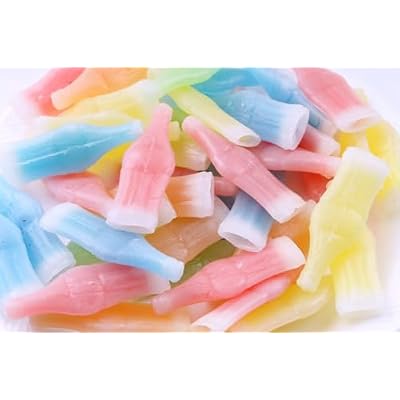 Wax Bottle Drinks Wax Candy Bottles- Liquid Filled - Nostalgic Candy (1lb)