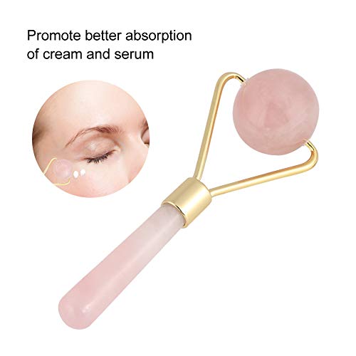 Rolo de Jade, Rolo de Massagem Facial, Ferramenta Anti-rugas para Ginástica de Pele Portátil Face Ti