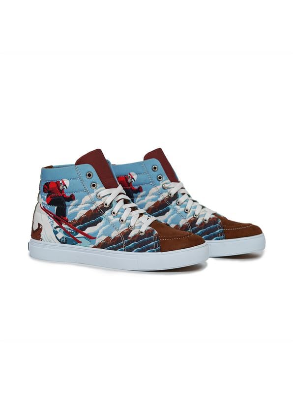 Image of Luxe Men High Ankle Sneakers for Men (Surfing)