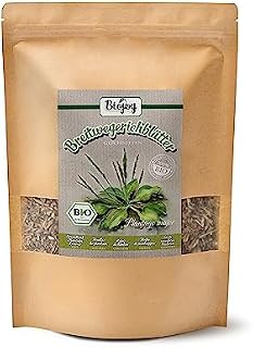 Biojoy Organiczna babka zwyczajna herbata (odpowiedni do herbaty) (Plantago major) (250 gr)