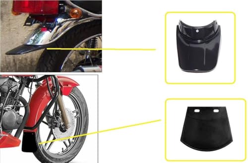 Image of Vyayata Rear and Front Mud Guard universal bike
