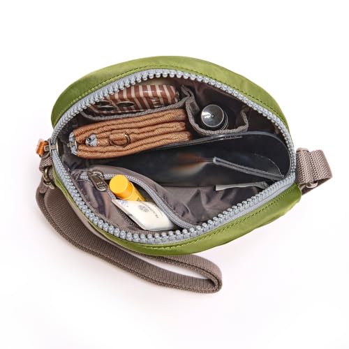 Image of ORI LONDON Crossbody Bag - Nylon Crossbody Bags for Women & Men with Chunky Zippers - The Paddington