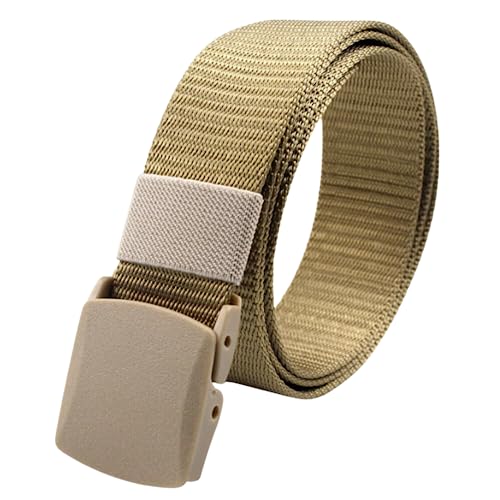 Cinto Militar Tático Airsoft Fivela Polímero Engate Rápido (TAN)