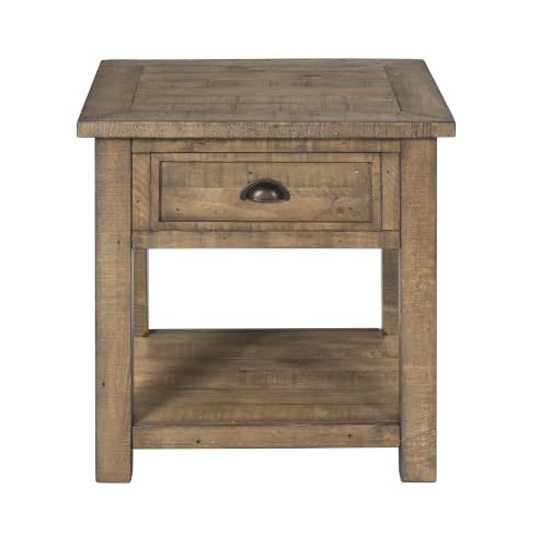 Monterey Farmhouse Rustic End Table