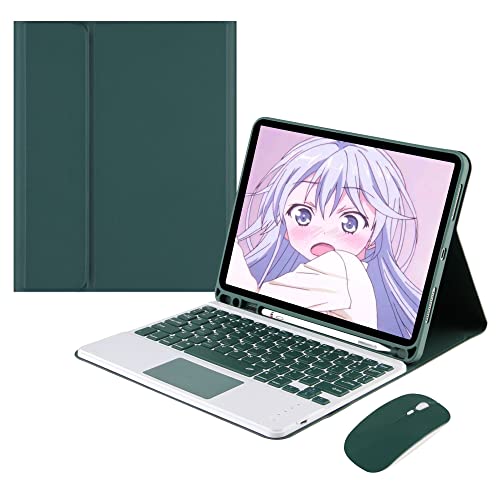 IPad Mini 6pL[{[hP[X 8.3 C` 2021,{z O\ȎCgbNpbhL[{[hAMz_[ & Bluetooth}EXt,Dark green