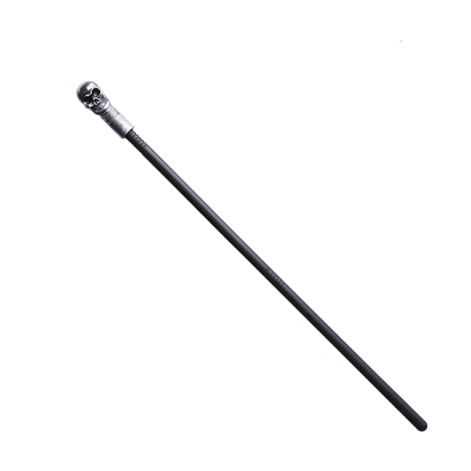 DVOFU Skeleton Cane Skull Head Treat Vintage Walking Cane Skull Staff Skeleton Scepter for Halloween Cosplay Dress Up