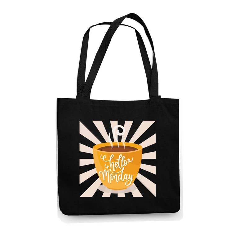 TheYaYaCafe Printed Black Zipper Tote Bag |Extra Spacious|Multipurpose tote bag with Zipper_Bad Girl (B0C151B589) Amazon Price History, Amazon Price Tracker